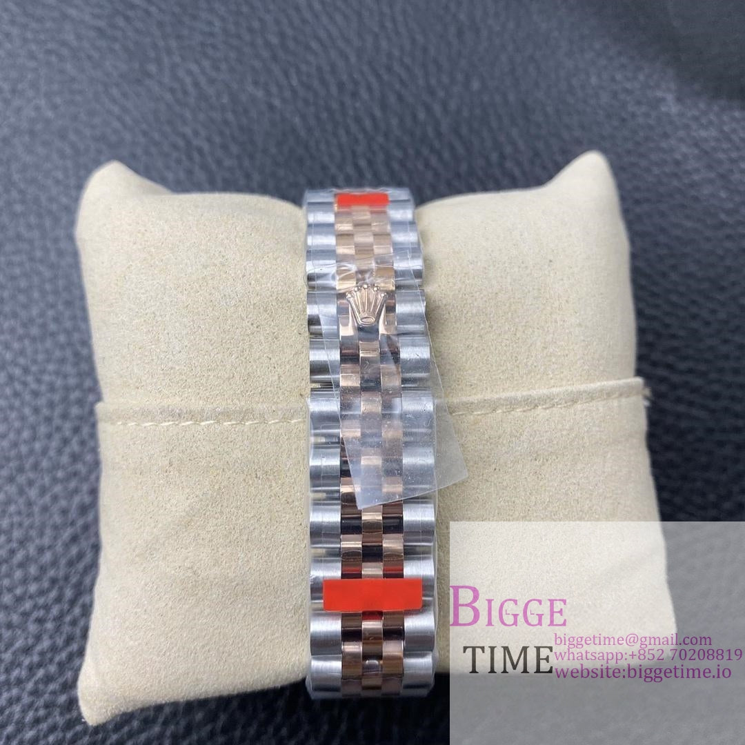 DateJust 31mm Ladies RG/SS Grey Dial Diamond Roma Marker RG/SS Jubilee Bracelet BPF A2671