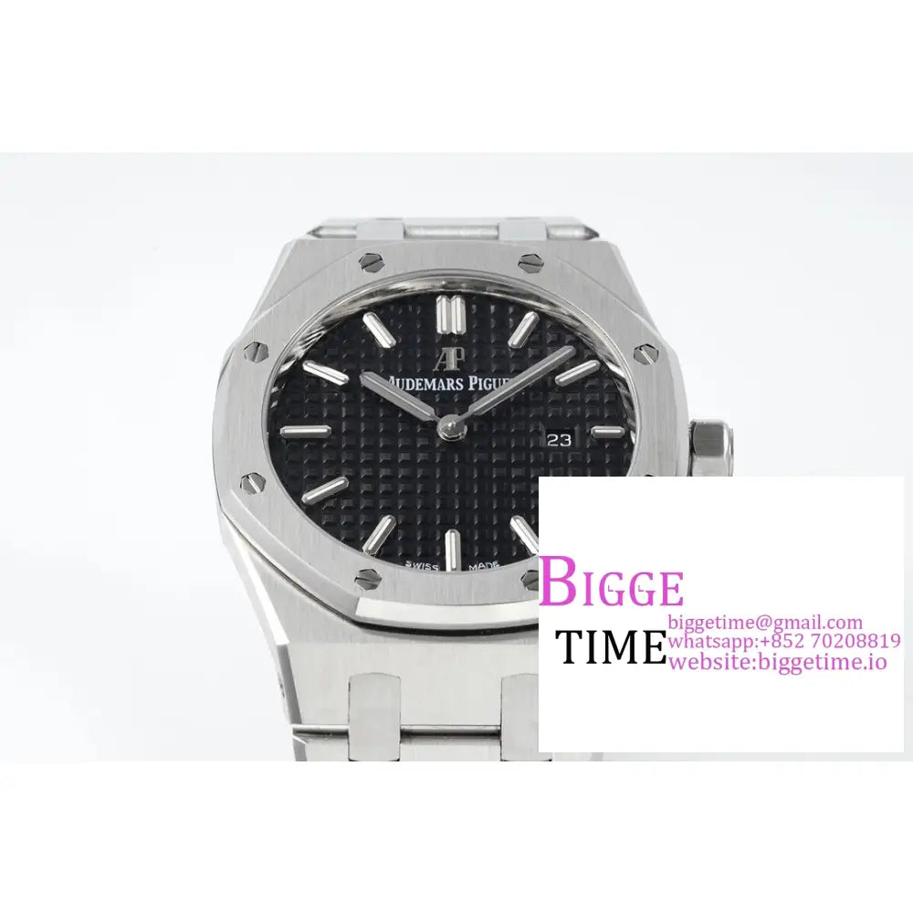 Ap Royal Oak 33Mm 67651 Black Dial Ss Bracelet Zf Swiss Quartz Audemars Piguet