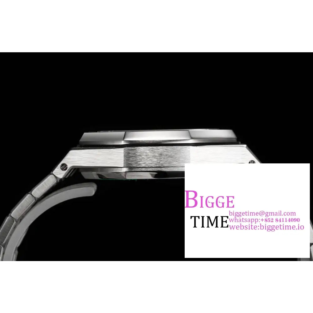 Ap Royal Oak 37Mm 15451 Diamond Bezel Ice Blue Dial Ss Bracelet Apsf A3120 Audemars Piguet
