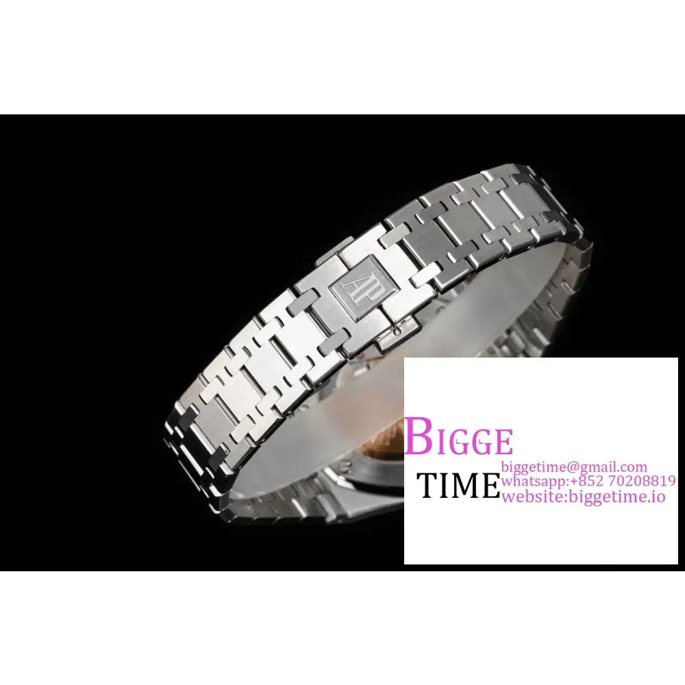 Ap Royal Oak 37Mm 15451 Grey Dial Ss Bracelet Apsf A3120 Audemars Piguet