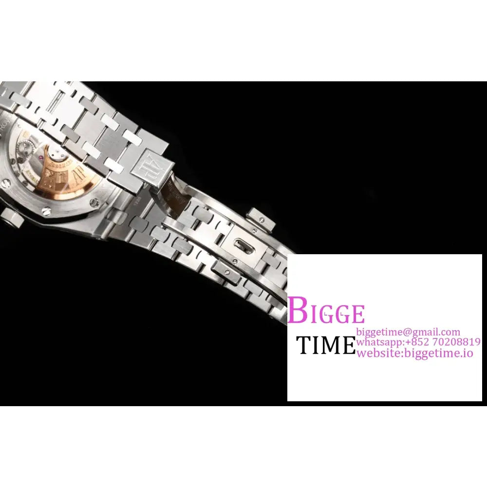 Ap Royal Oak 37Mm 15451 White Dial Ss Bracelet Apsf A3120 Audemars Piguet