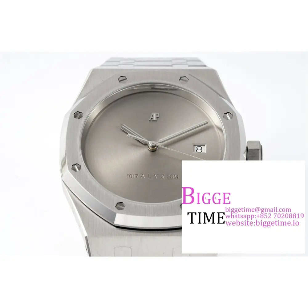 Ap Royal Oak 41Mm 15400 Grey Dial Ss Bracelet Apsf A3120 Audemars Piguet