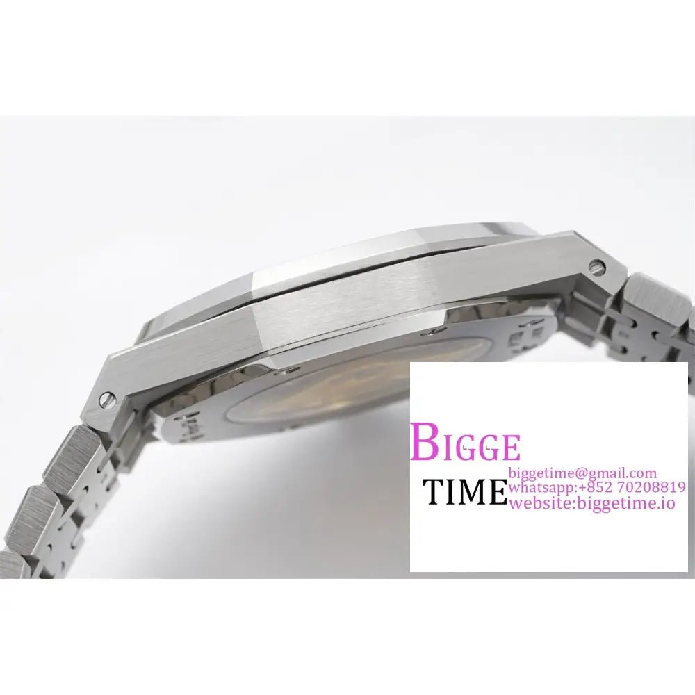 Ap Royal Oak 41Mm 15400 Grey Dial Ss Bracelet Apsf A3120 Audemars Piguet