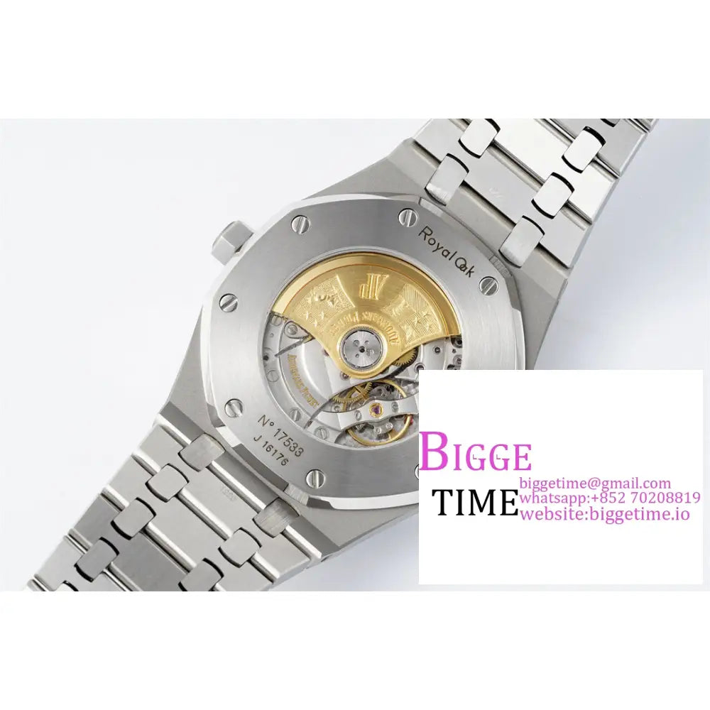 Ap Royal Oak 41Mm 15400 Grey Dial Ss Bracelet Apsf A3120 Audemars Piguet