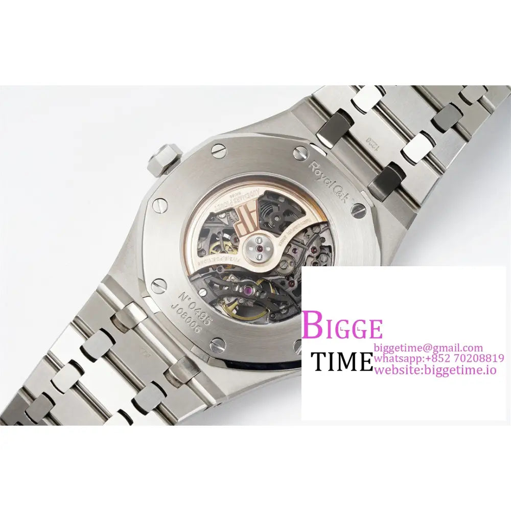 Ap Royal Oak 41Mm 15407 Openwork Ss Bracelet Apsf A8215 Audemars Piguet