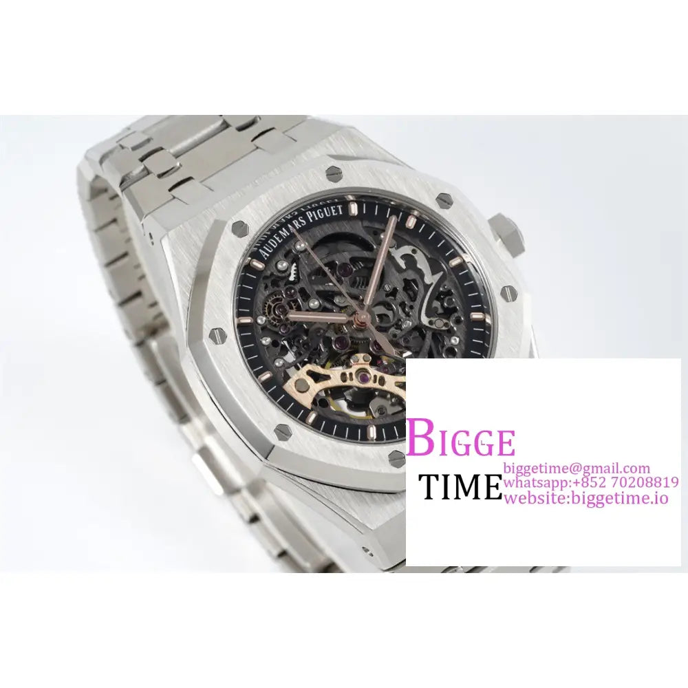 Ap Royal Oak 41Mm 15407 Openwork Ss Bracelet Apsf A8215 Audemars Piguet