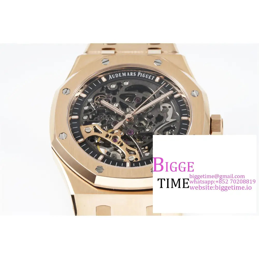 Ap Royal Oak 41Mm 15407 Rg Openwork Bracelet Apsf A8215 Audemars Piguet