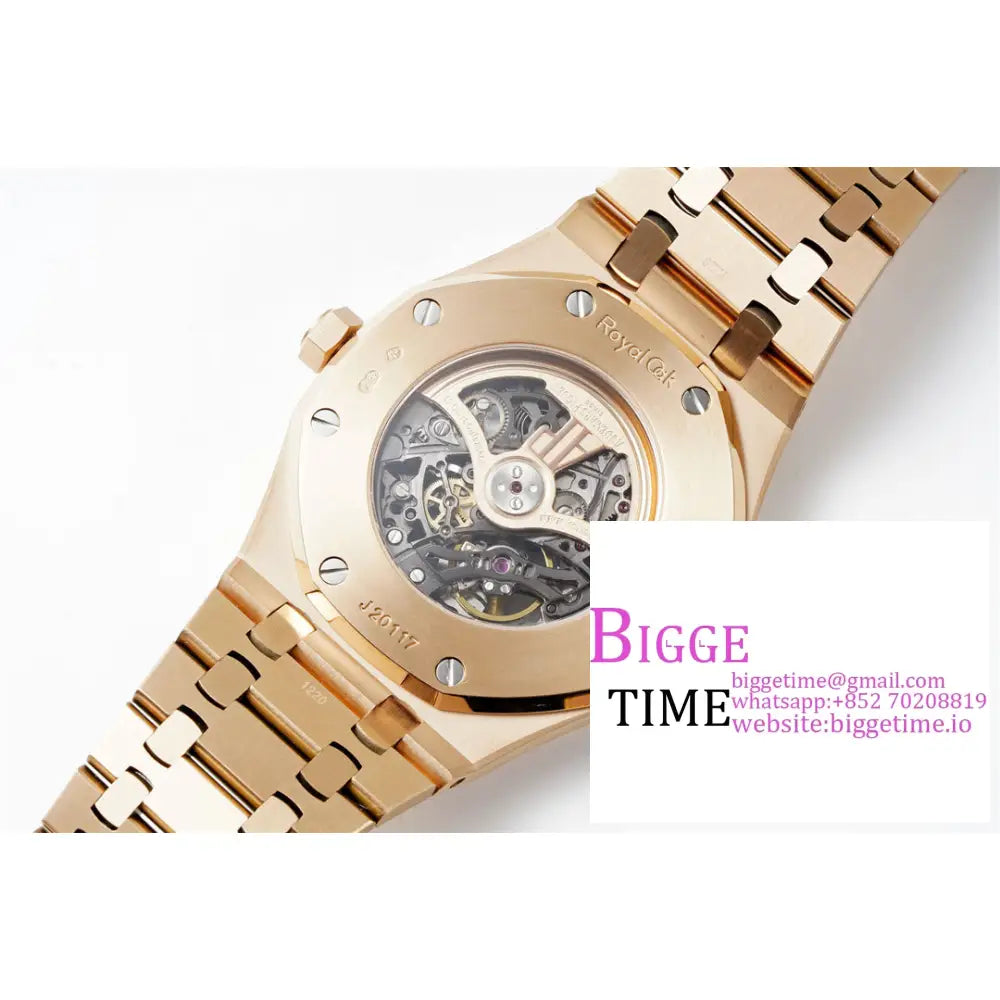 Ap Royal Oak 41Mm 15407 Rg Openwork Bracelet Apsf A8215 Audemars Piguet