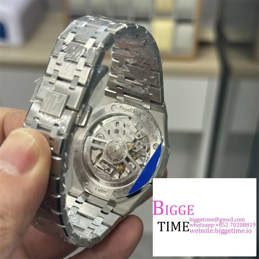 Ap Royal Oak 50Th Anniversary 41Mm 15510 Grey Dial Ss Bracelet Apsf Sa4302 Audemars Piguet