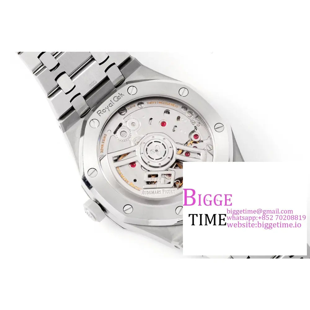 Ap Royal Oak 50Th Anniversary 41Mm 15510 White Dial Ss Bracelet Zf Sa4302 Audemars Piguet