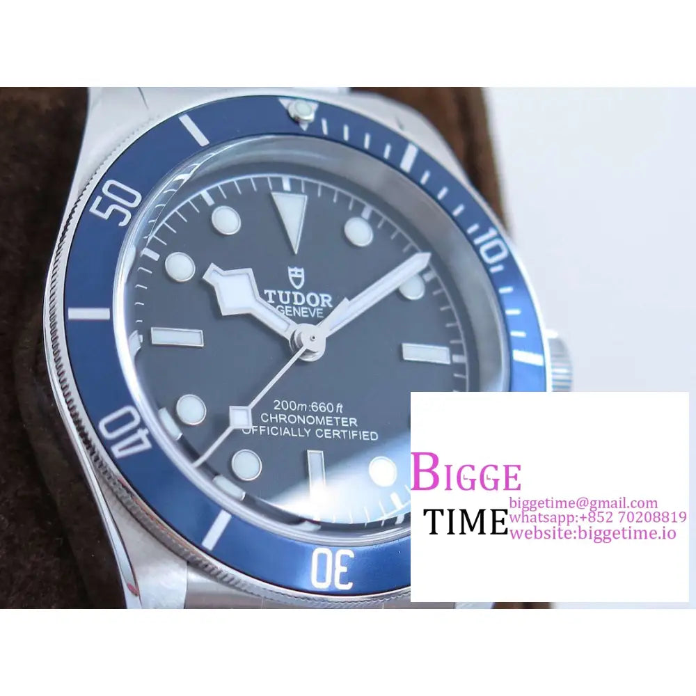 Black Bay 41Mm Blue Dial Ss Bracelet Zf A2824 Tudor