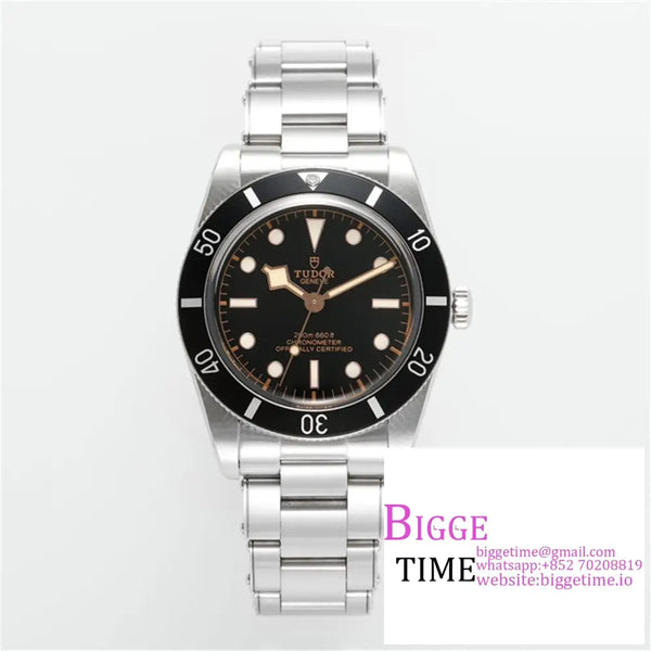 Black Bay Bb54 37Mm Dial Ss Bracelet Zf A2824 Option1 Tudor