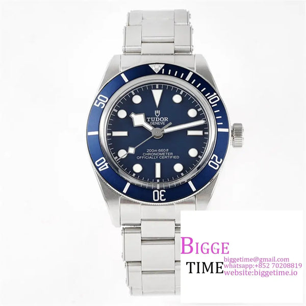 Black Bay Bb58 39Mm Blue Dial Ss Bracelet Zf A2824 Option1 Tudor