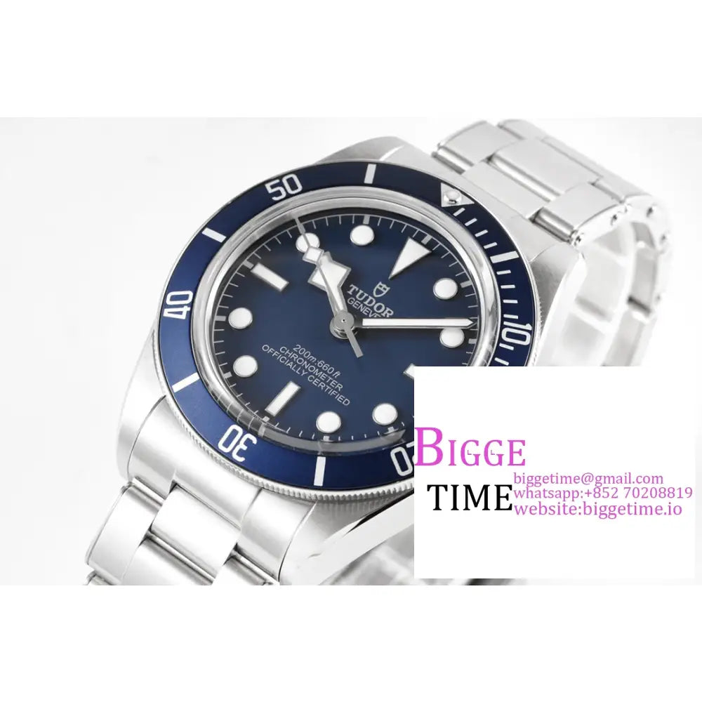 Black Bay Bb58 39Mm Blue Dial Ss Bracelet Zf A2824 Tudor