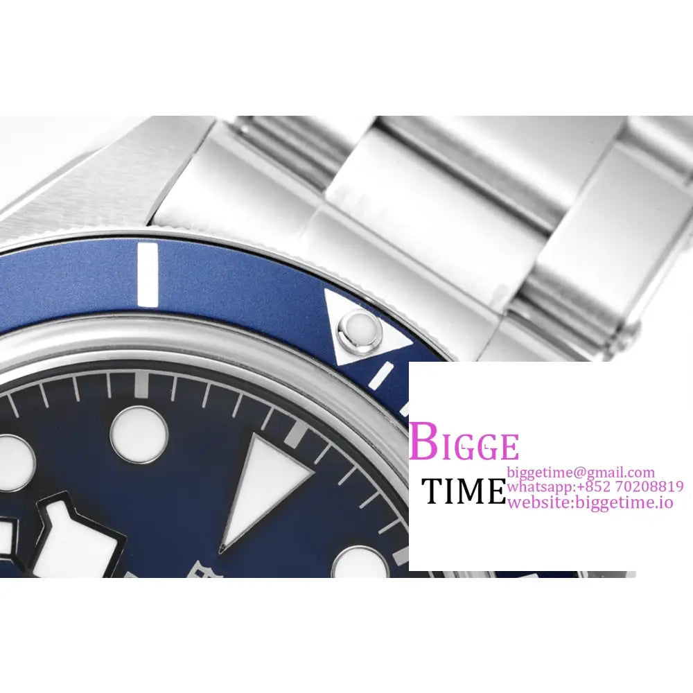 Black Bay Bb58 39Mm Blue Dial Ss Bracelet Zf A2824 Tudor