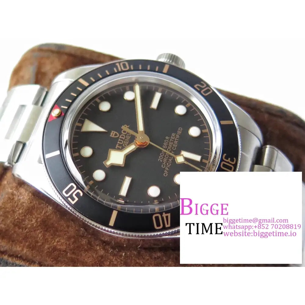 Black Bay Bb58 39Mm Dial Ss Bracelet Zf A2824 Tudor