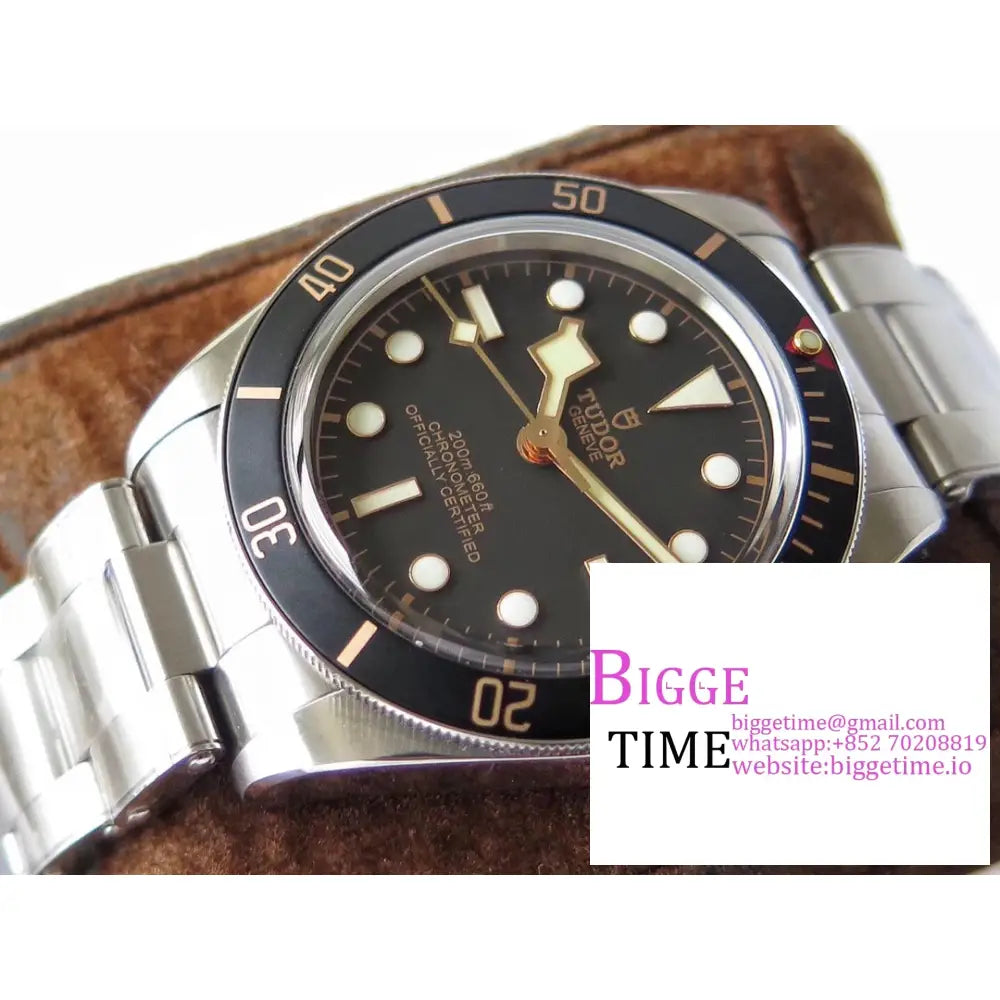 Black Bay Bb58 39Mm Dial Ss Bracelet Zf A2824 Tudor