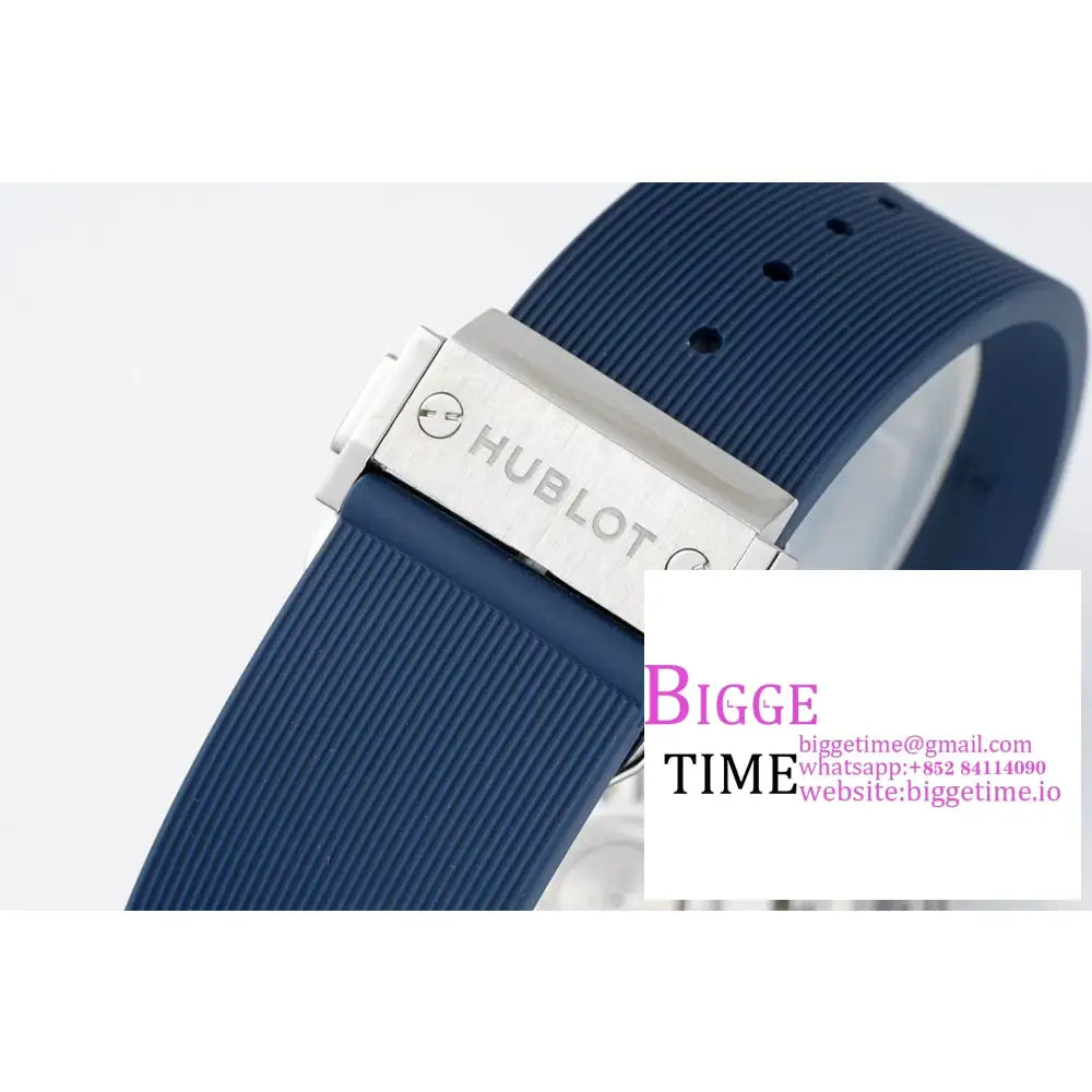 Classic Fusion 42Mm Blue Dial Rubber Strap Jj + F A1110 Hublot