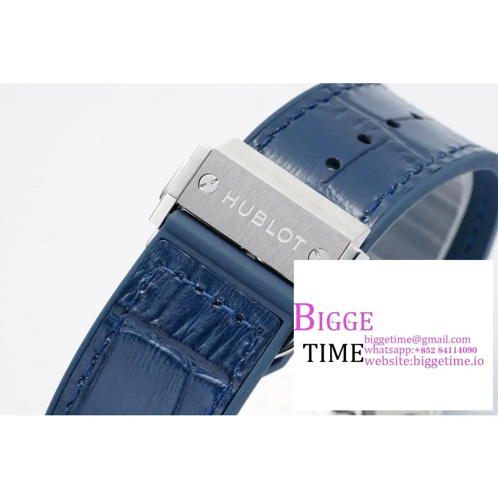 Classic Fusion 42Mm Blue Dial Leather Strap Jj + F A1110 Hublot