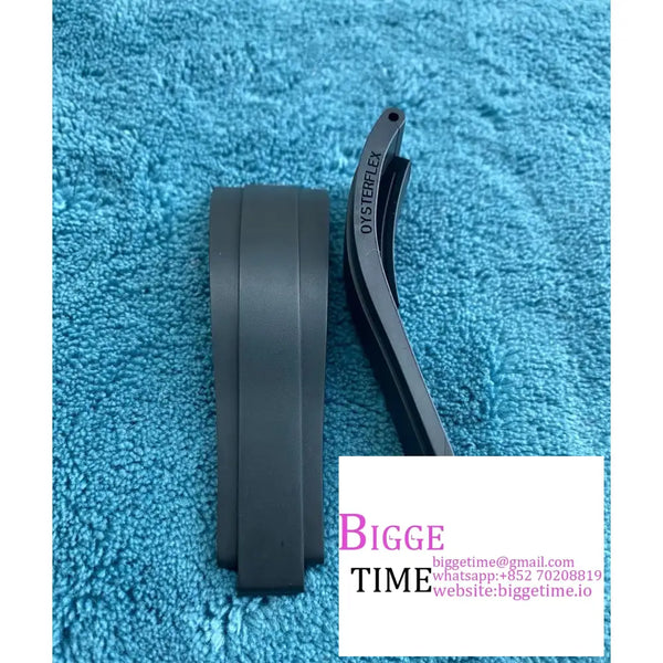 Clean Oysterflex Rubber Strap Option1 Accessories