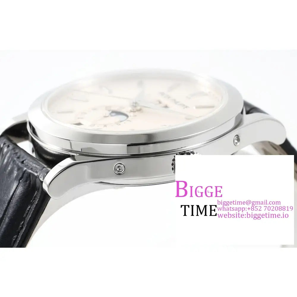 Complications Annual Calendar 38Mm 5396 White Dial Black Leather Strap Ppf A324Sc Patek Philippe