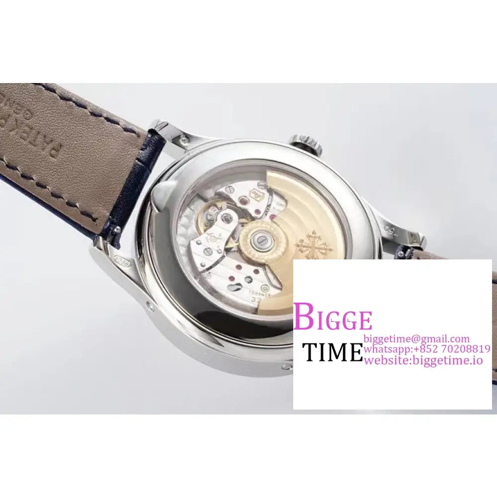 Complications Annual Calendar 38Mm 5396 White Dial Blue Leather Strap Ppf A324Sc Patek Philippe