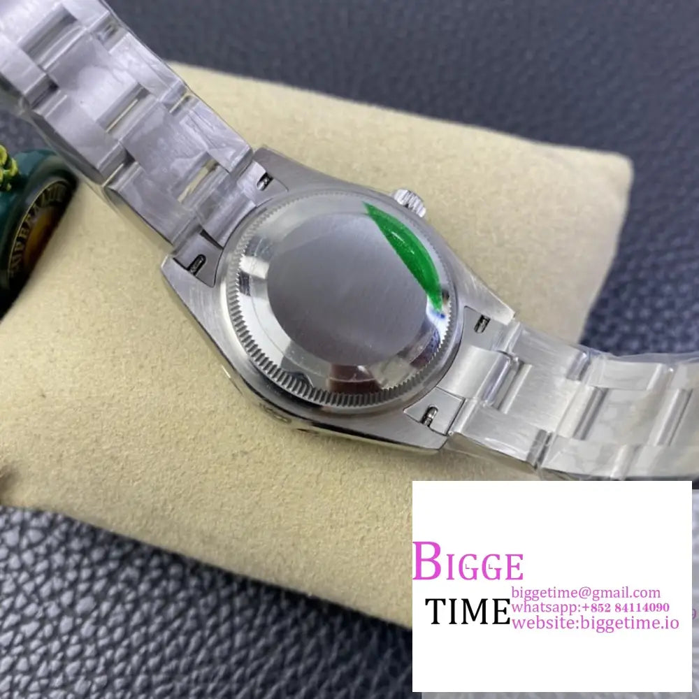 DateJust 31mm Ladies Purple Dial Diamond Roma Marker Oyster Bracelet WF A2671 Option1 Rolex