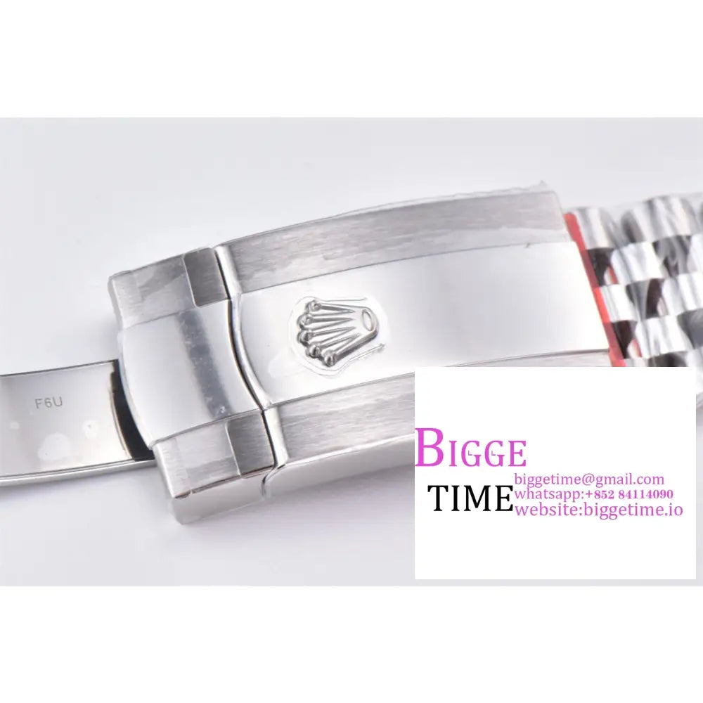 Datejust 36Mm Fluted Bezel White Dial Roma Marker Jubilee Bracelet Clean Factory Cf Vr3235 Rolex