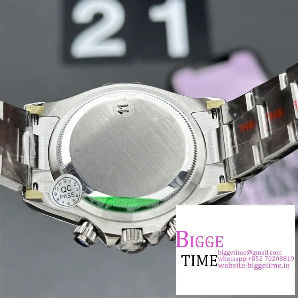 Daytona 116500Ln Ceramic Bezel White Dial Panda Ss Bracelet Vsf 4801 Rolex