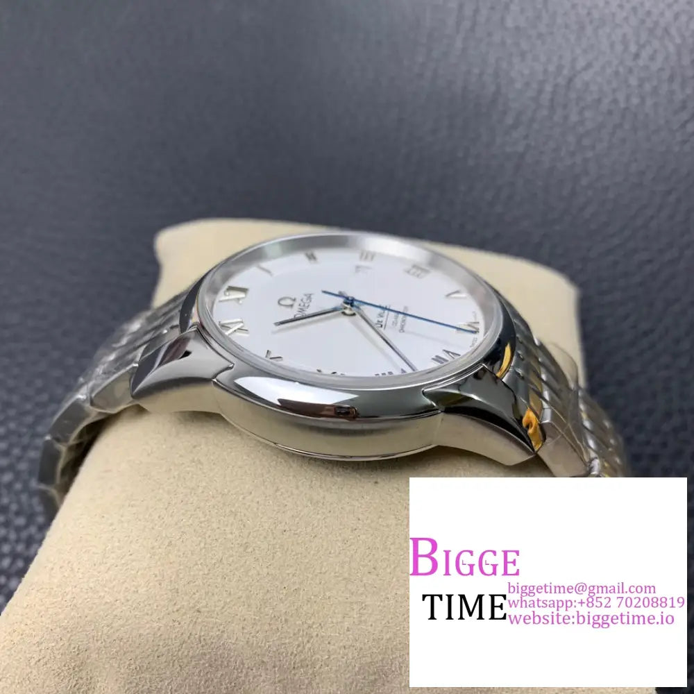 De Ville Hour Vision 41Mm White Dial Ss Bracelet Vsf A8500 Omega