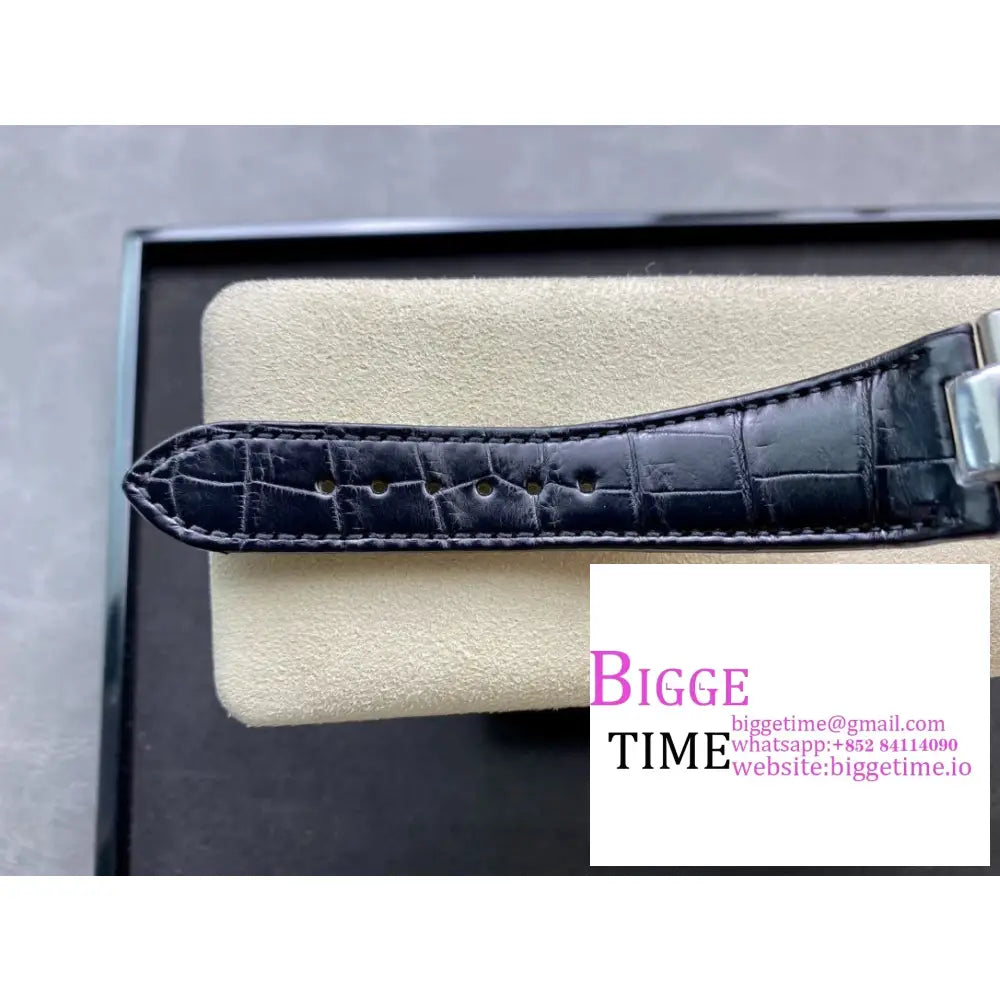Nautilus 5711 40Mm Grey Dial Black Leather Strap 3Kf A324Sc Patek Philippe