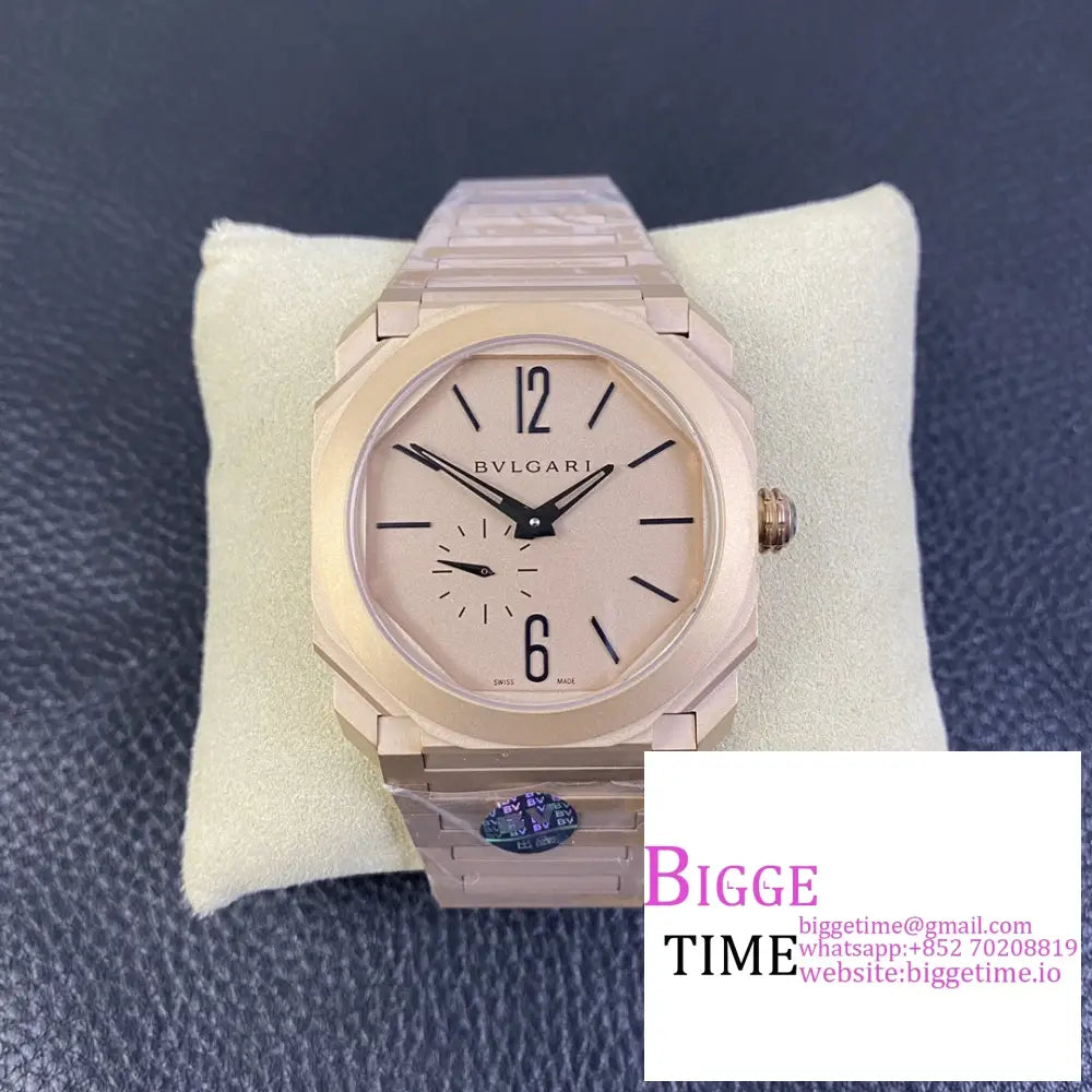 Octo Finissimo 40Mm Rg Dial Bracelet Bvf My9015 Option1 Bvlgari