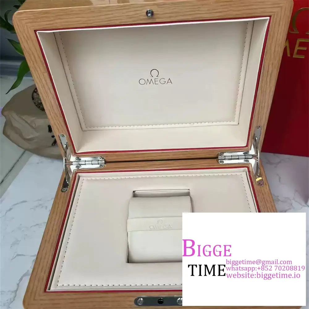 Omega Wooden Box