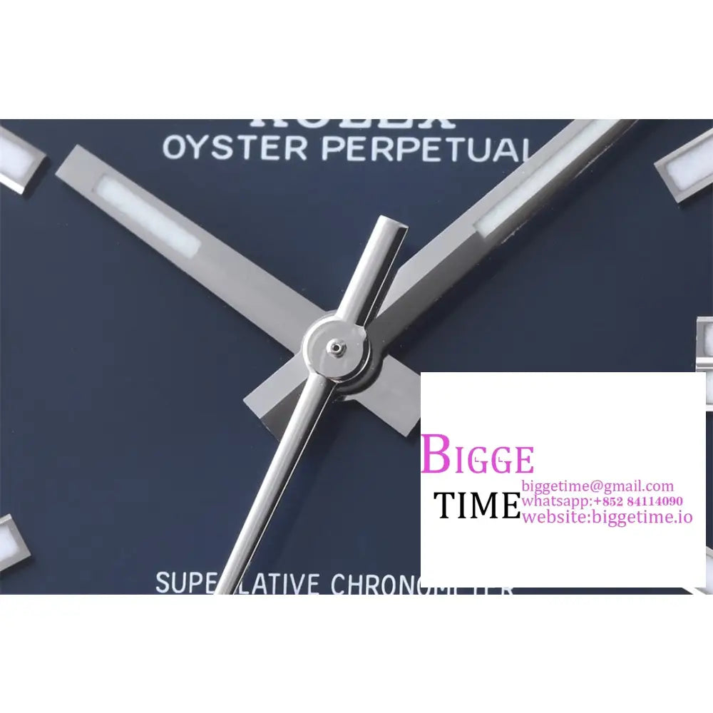 Oyster Perpetual 41Mm 124300 Blue Dial Bracelet Clean Factory Cf Vr3230 Rolex