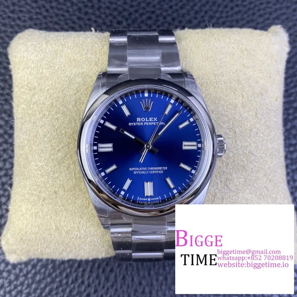 Oyster Perpetual 36Mm 126000 Blue Dial Bracelet Vsf Vs3230 Option1 Rolex