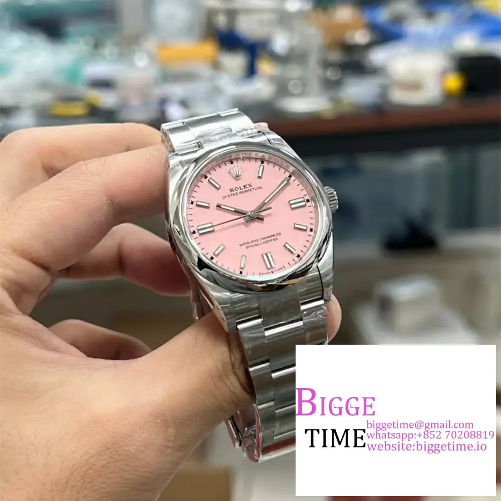 Oyster Perpetual 36Mm 126000 Pink Dial Bracelet Vsf Vs3230 Rolex