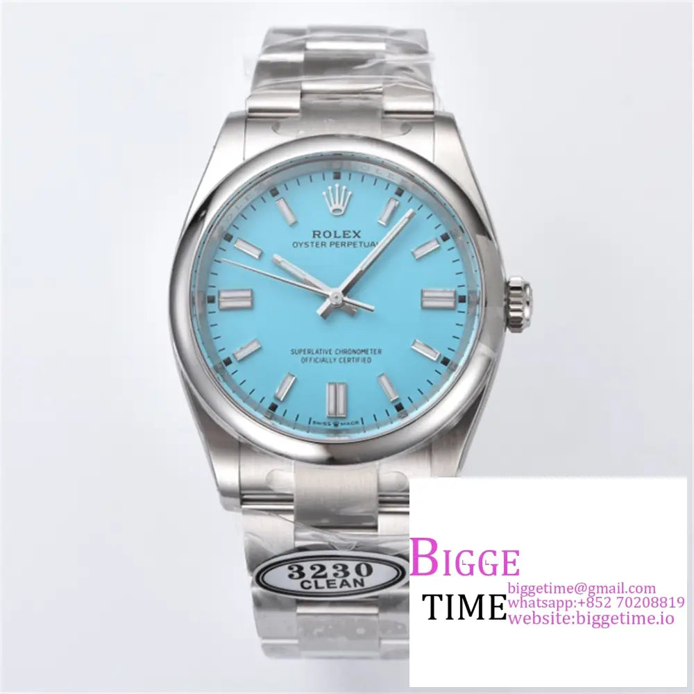 Oyster Perpetual 36Mm 126000 Tiffany Blue Dial Bracelet Clean Factory Cf Vr3230 Option1 Rolex