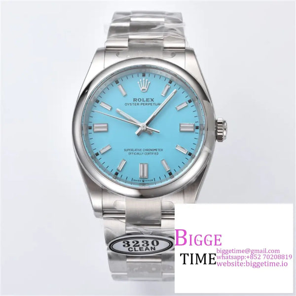 Oyster Perpetual 36Mm 126000 Tiffany Blue Dial Bracelet Clean Factory Cf Vr3230 Option1 Rolex