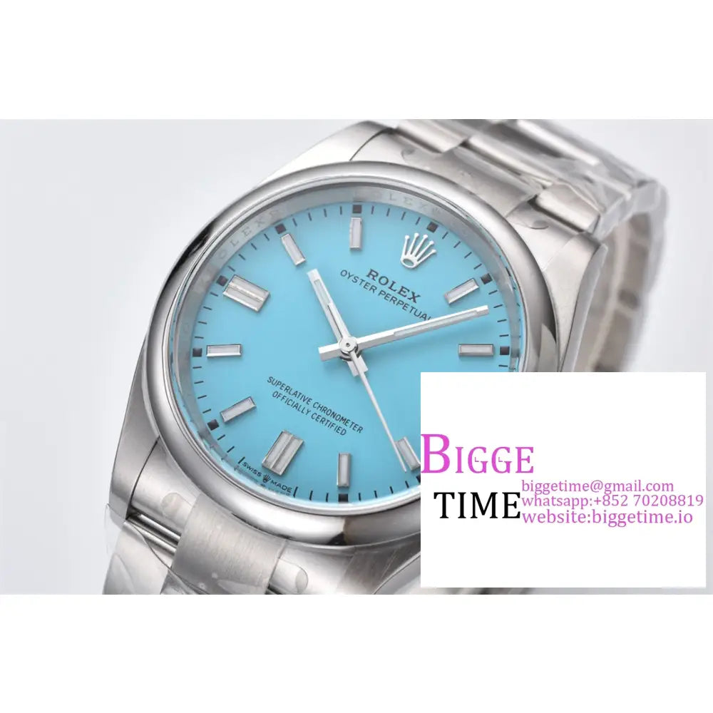 Oyster Perpetual 36Mm 126000 Tiffany Blue Dial Bracelet Clean Factory Cf Vr3230 Rolex