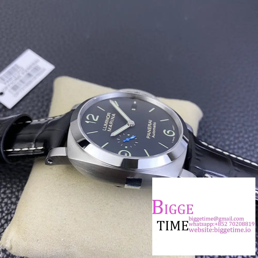 Pam1312 44Mm Luminor Black Dial Leather Strap Vsf P9000 Panerai