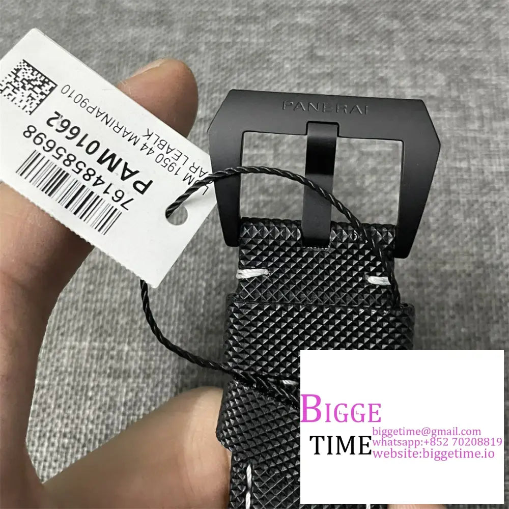 Pam1662 44Mm Luminor Carbon Grey Dial Black Nylon Strap Vsf P9010 Panerai