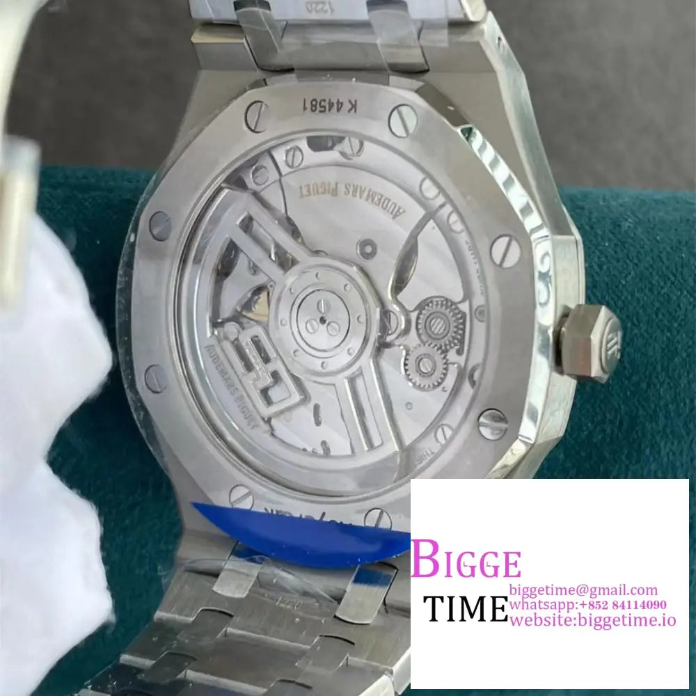 Ap Royal Oak 50Th Anniversary 41Mm 15510 Green Dial Ss Bracelet Apsf Sa4302 Audemars Piguet