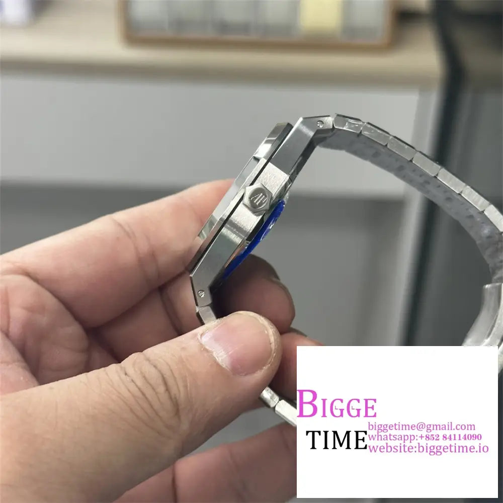 Ap Royal Oak 50Th Anniversary 41Mm 15510 White Dial Ss Bracelet Apsf Sa4302 Audemars Piguet