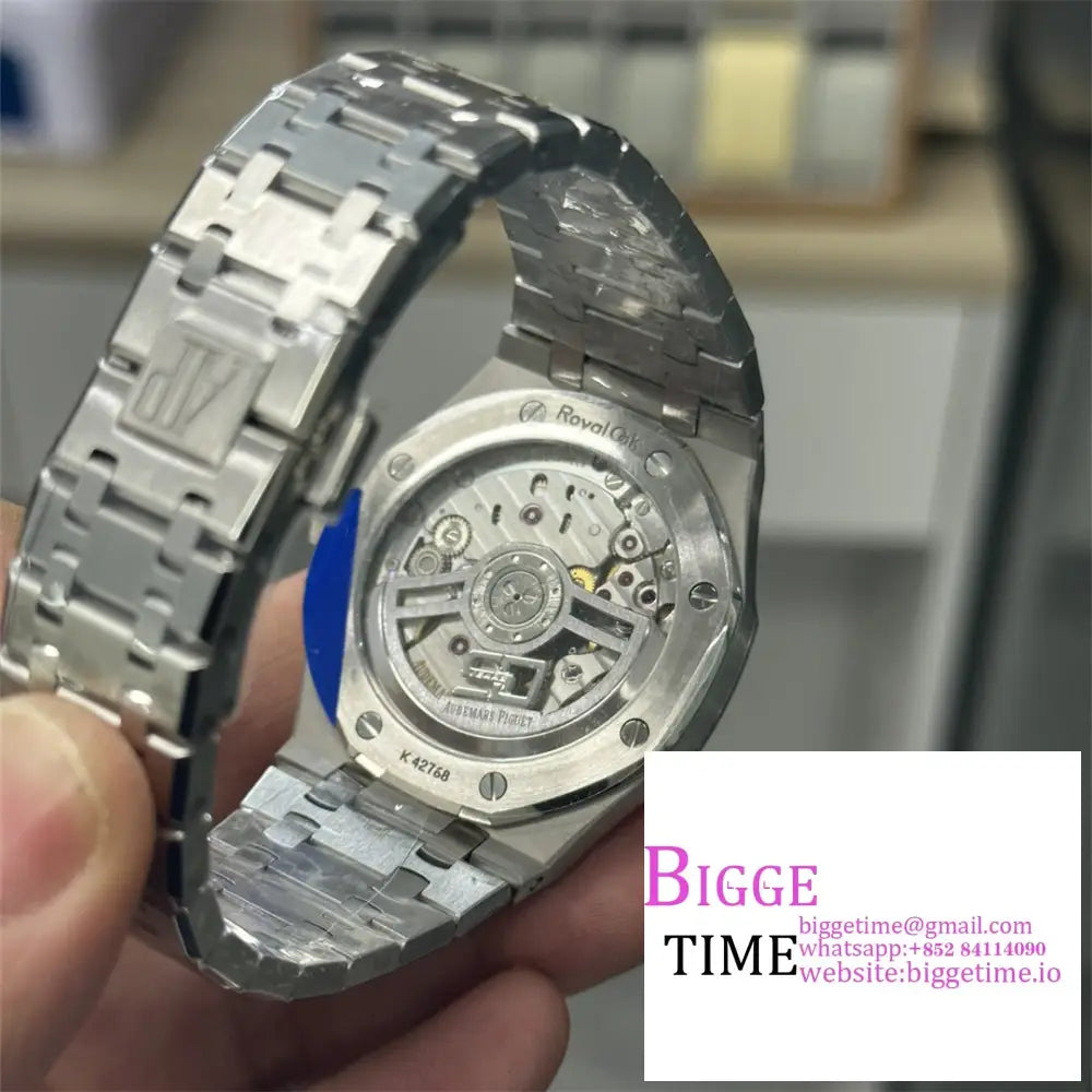 Ap Royal Oak 50Th Anniversary 41Mm 15510 White Dial Ss Bracelet Apsf Sa4302 Audemars Piguet