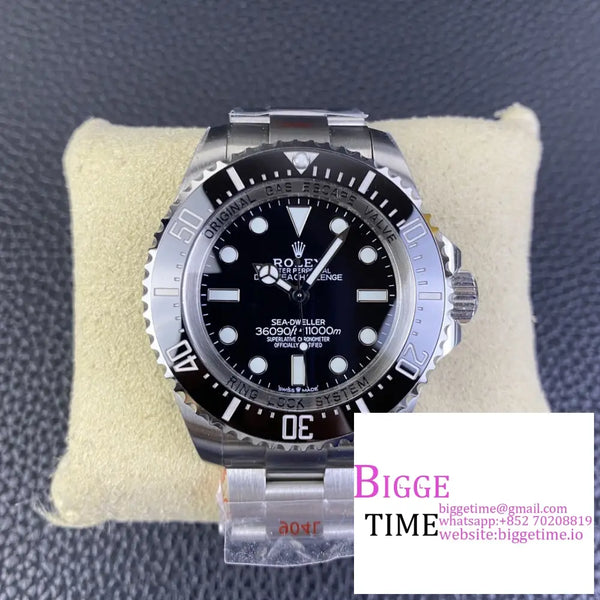 Sea Dweller 44Mm 126660 Black Dial Ss Bracelet Csf Vr3235 Option1 Rolex