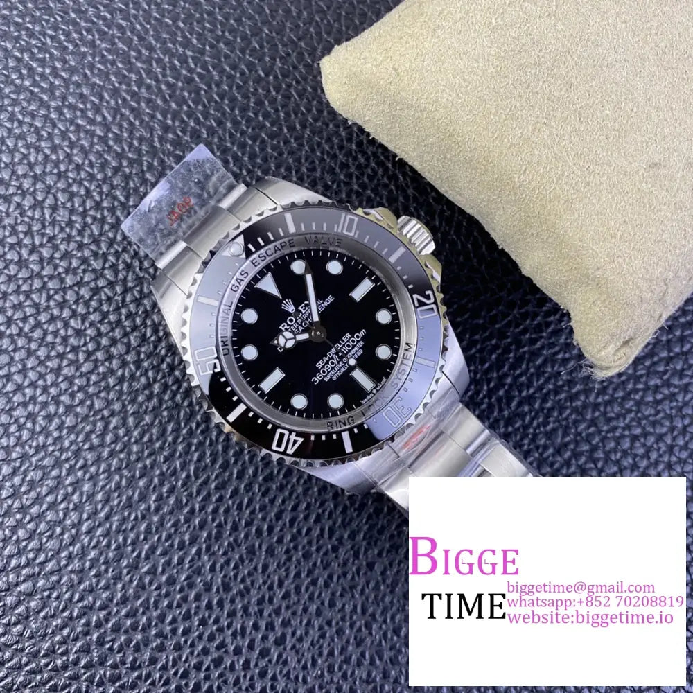 Sea Dweller 44Mm 126660 Black Dial Ss Bracelet Csf Vr3235 Rolex