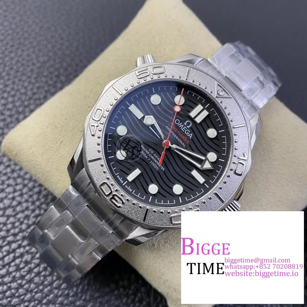 Seamaster Diver 300M Nekton 42Mm Black Dial Ss Bracelet Vsf A8806 Omega