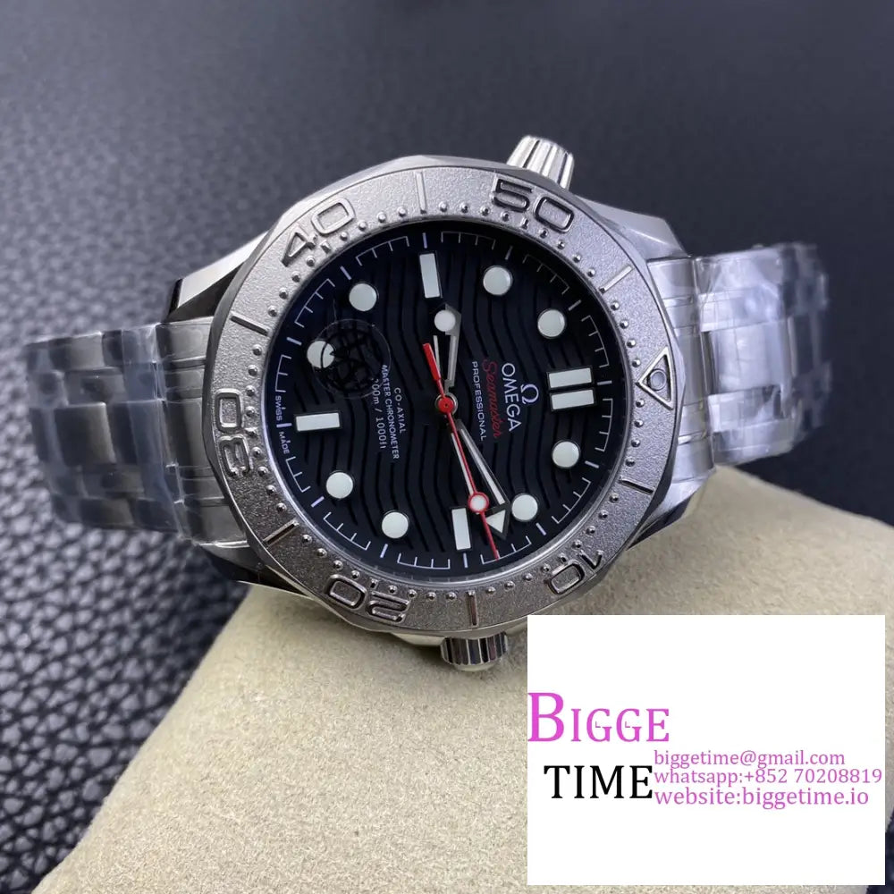 Seamaster Diver 300M Nekton 42Mm Black Dial Ss Bracelet Vsf A8806 Omega