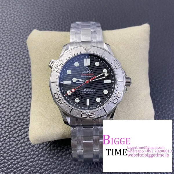 Seamaster Diver 300M Nekton 42Mm Black Dial Ss Bracelet Vsf A8806 Option1 Omega