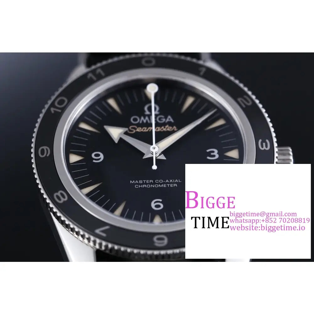 Seamaster Diver 300M “Spectre” 41Mm Ceramic Black Dial Nato Strap Vsf A8400 Omega